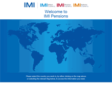 Tablet Screenshot of imipensions.com